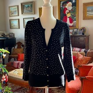 NWT WHBM Polka Dot Sweater